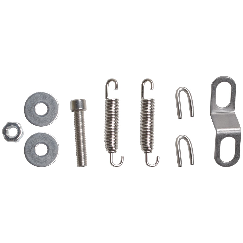 Slip On Motorcycle Exhaust Muffler Pipe For Kawasaki Ninja ZX6R ZX636 2009-2022