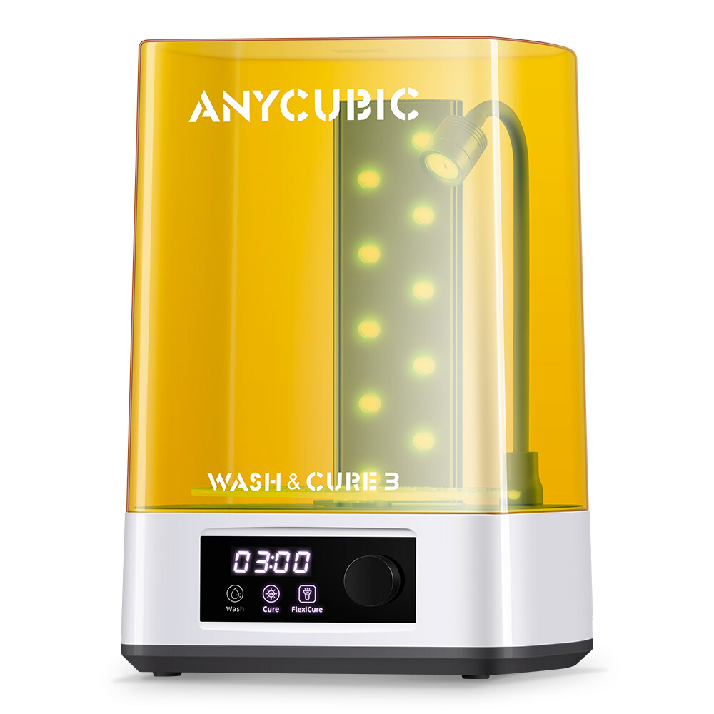 ANYCUBIC Wash & Cure 3.0 Station Largest 2 in 1 Wash Machine for LCD 3D Printer