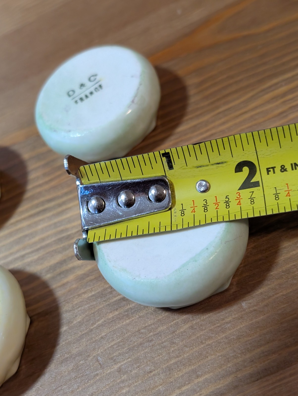 Limoges France Pastel Gold Luster Trim Porcelain Open Salt Cellars, Lot 4