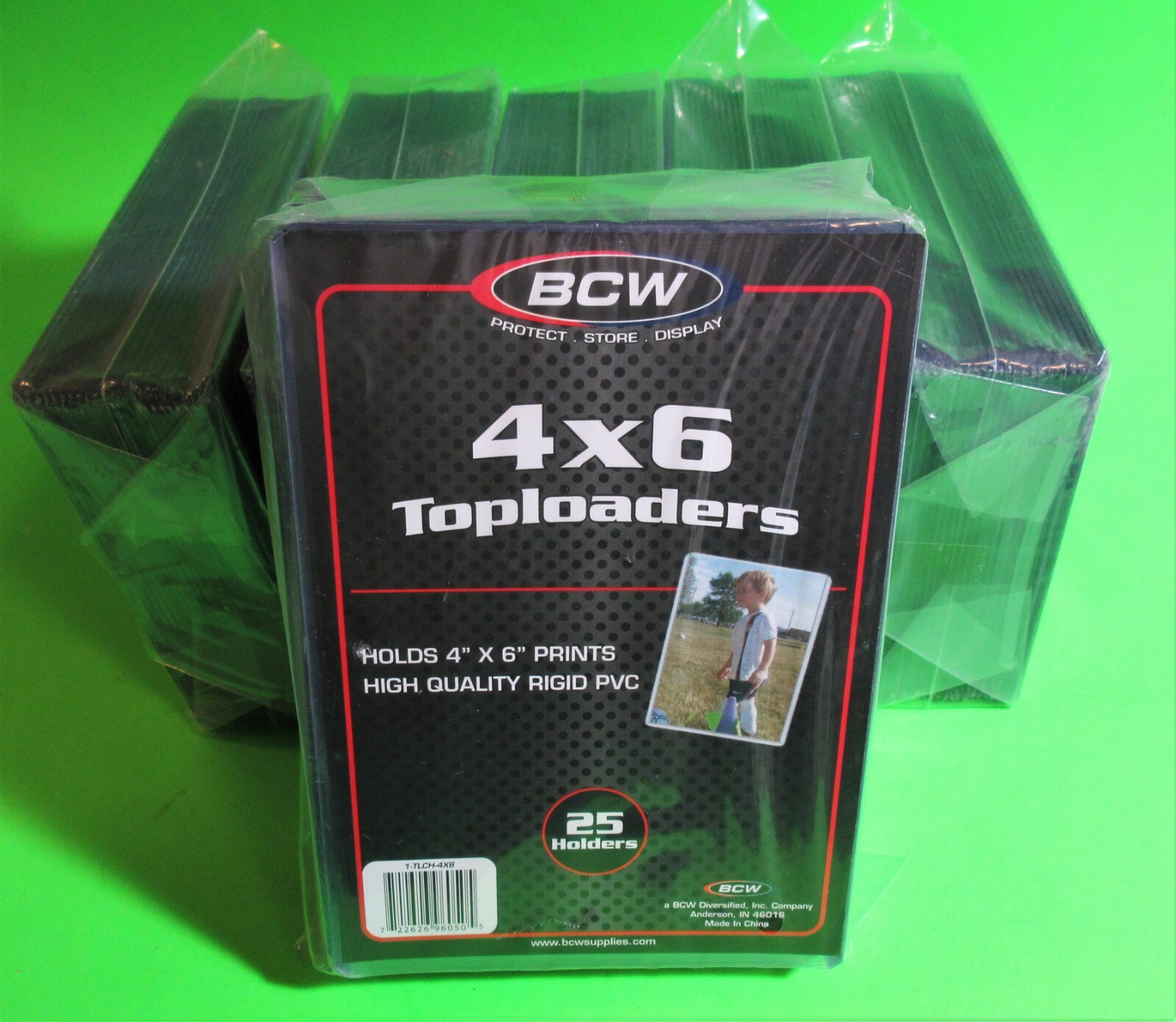 150 4X6 PHOTO TOPLOADERS-CLEAR-ARCHIVAL SAFE - HIGH QUALITY PVC - BY BCW