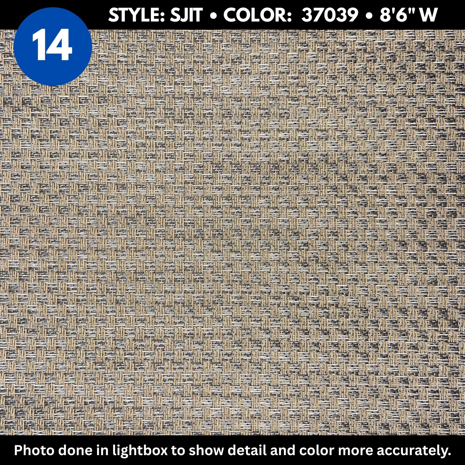 Woven Vinyl Flooring | Samples - 4.5" X 4.5" - Samples 1 -24