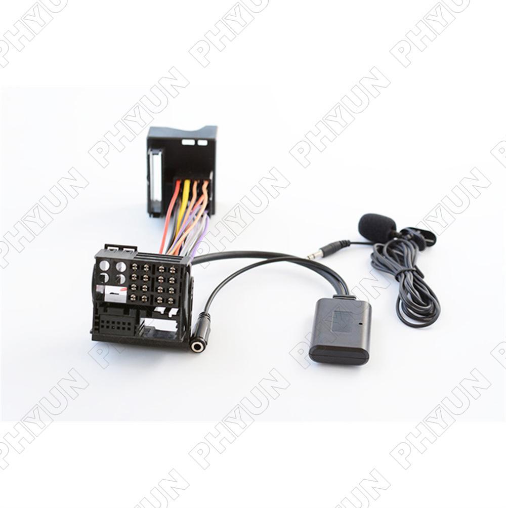 Car AUX Bluetooth Adapter + Mic For BMW X3 Z4 E83 E85 E86 MINI COOPER R50 R53