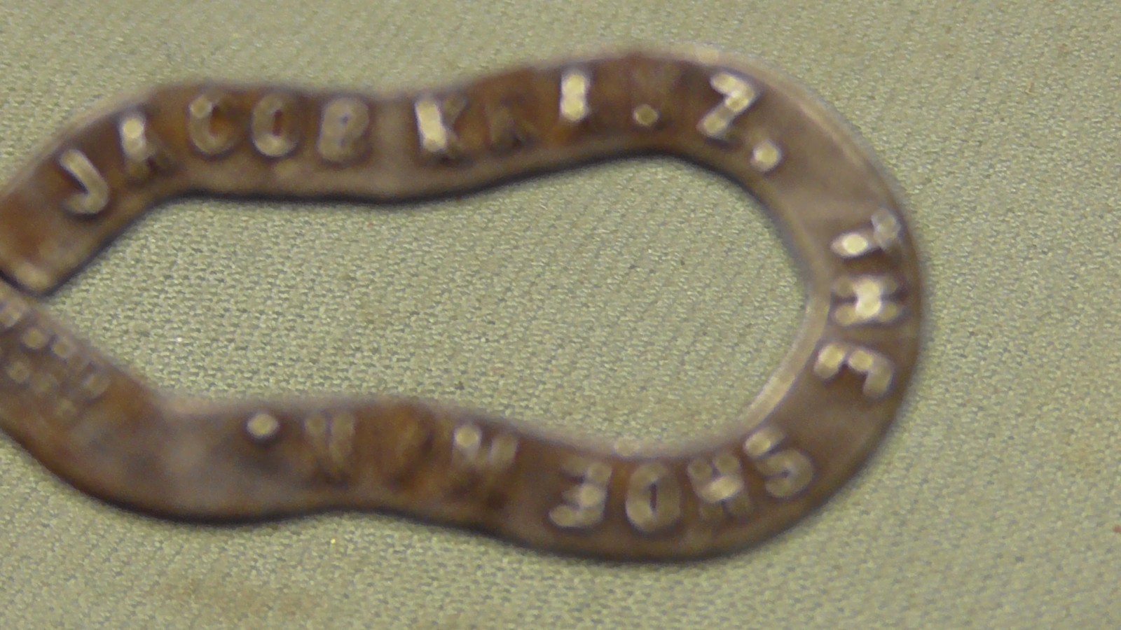 ANTIQUE SHOE BUTTON HOOK Jacob Kranz The Shoe Man