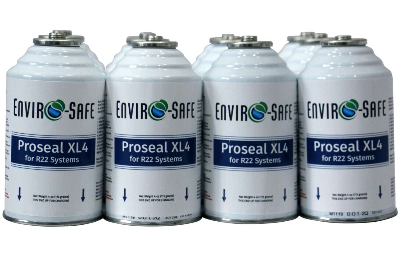 Envirosafe Proseal XL4 for R22, AC Coolant Proseal XL4, Enviro-safe 12 cans