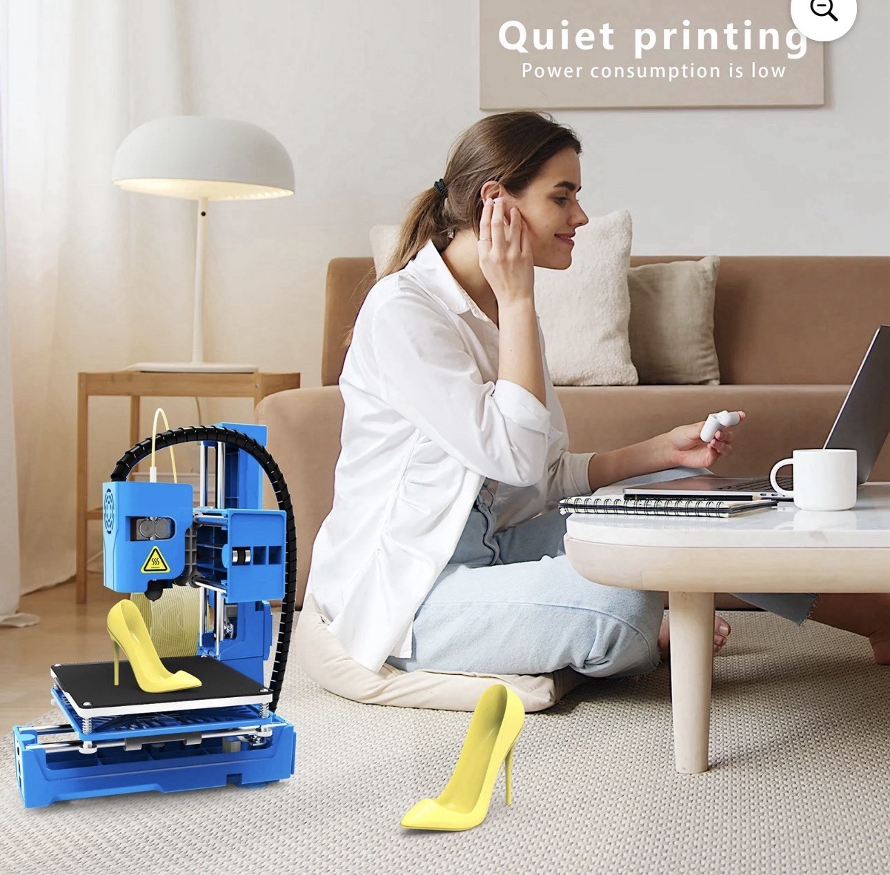 EasyThreed K9 Mini 3D Printer * NEW**. Gift 3D Printer FDM TPU PL