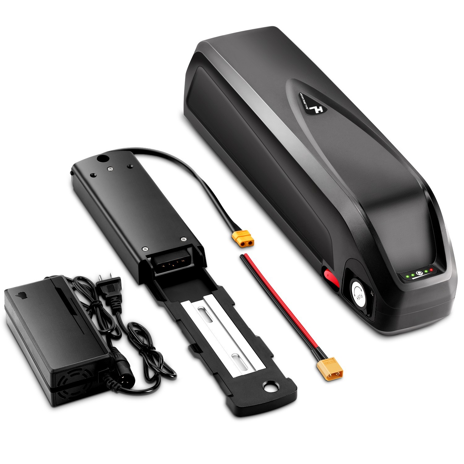 48V Hailong Lithium Ebike Battery 48V 12.5Ah Electric Bike Battery For 200-1000