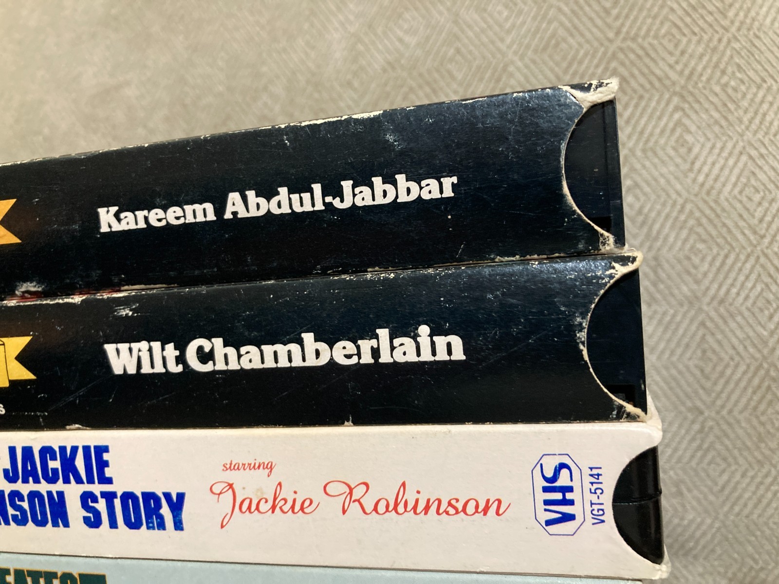 Greatest Sports Legends VHS lot of 7 Wilt Chamberlain NBA Basketball LA Lakers