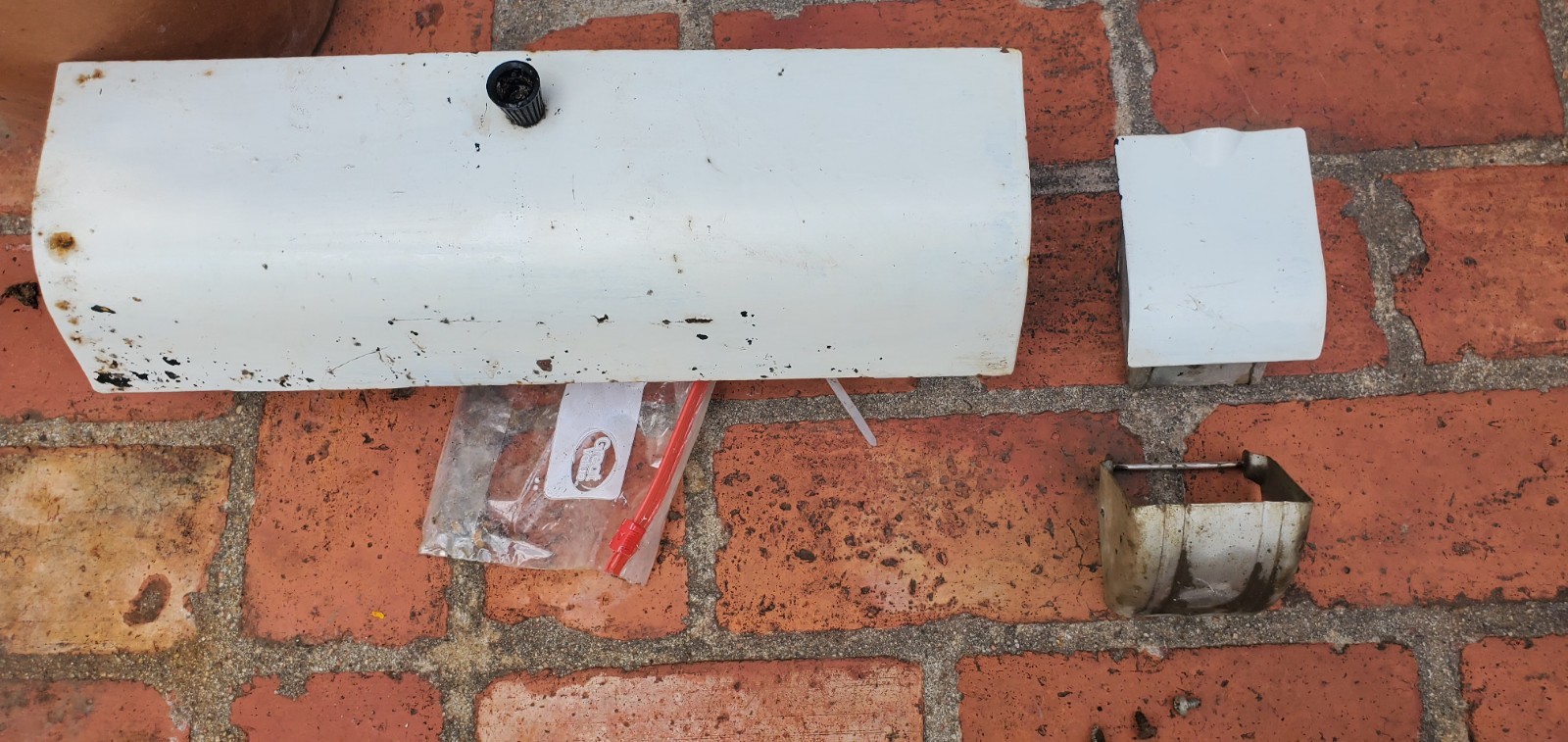 1961 1966 Ford Truck GLOVE BOX DOOR Ash Tray Bracket Set Original FoMoCo