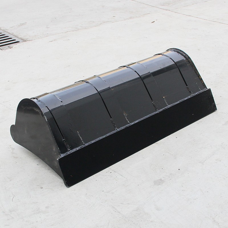 FREE SHIPPING 800mm Plain Flat Bucket Attachment For 0.8-1.5 Ton Mini Excavator