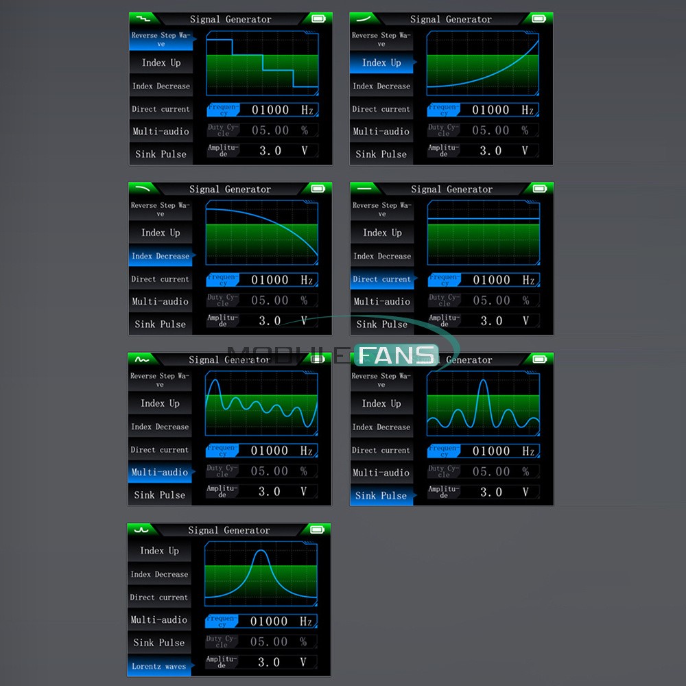 FNIRSI 2C53T Upgrade Handheld Digital Oscilloscope Multimeter Signal Generator