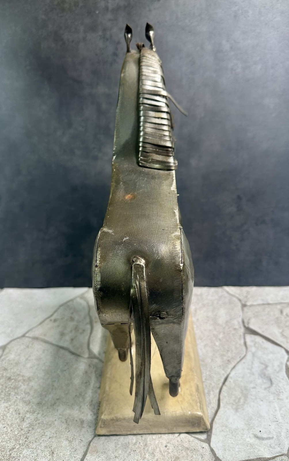 Arte Felguerez Handmade Metal Horse Sculpture Mexican Art Signed Collectible