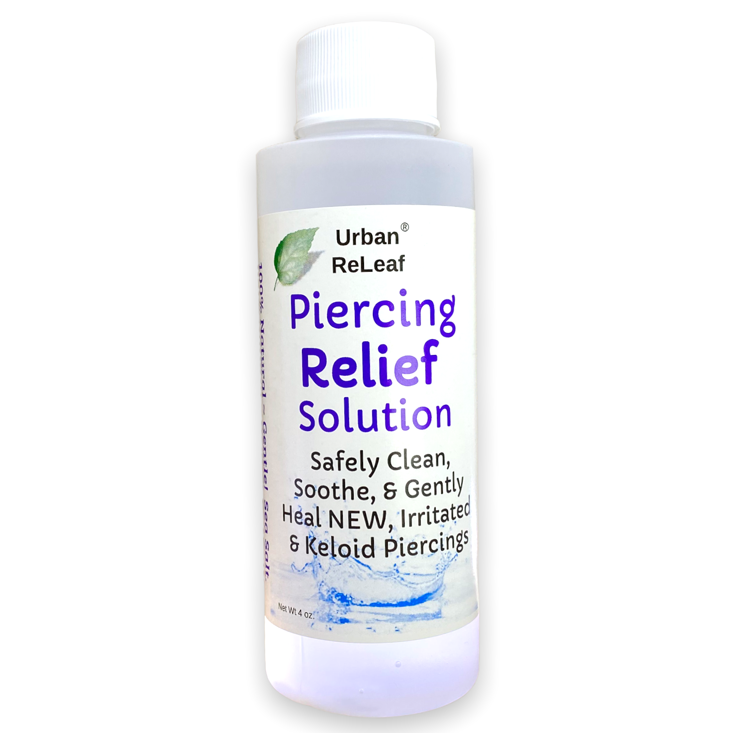 Urban ReLeaf Piercing Relief Solution! Aftercare Red Angry Bump Stretch Keloid