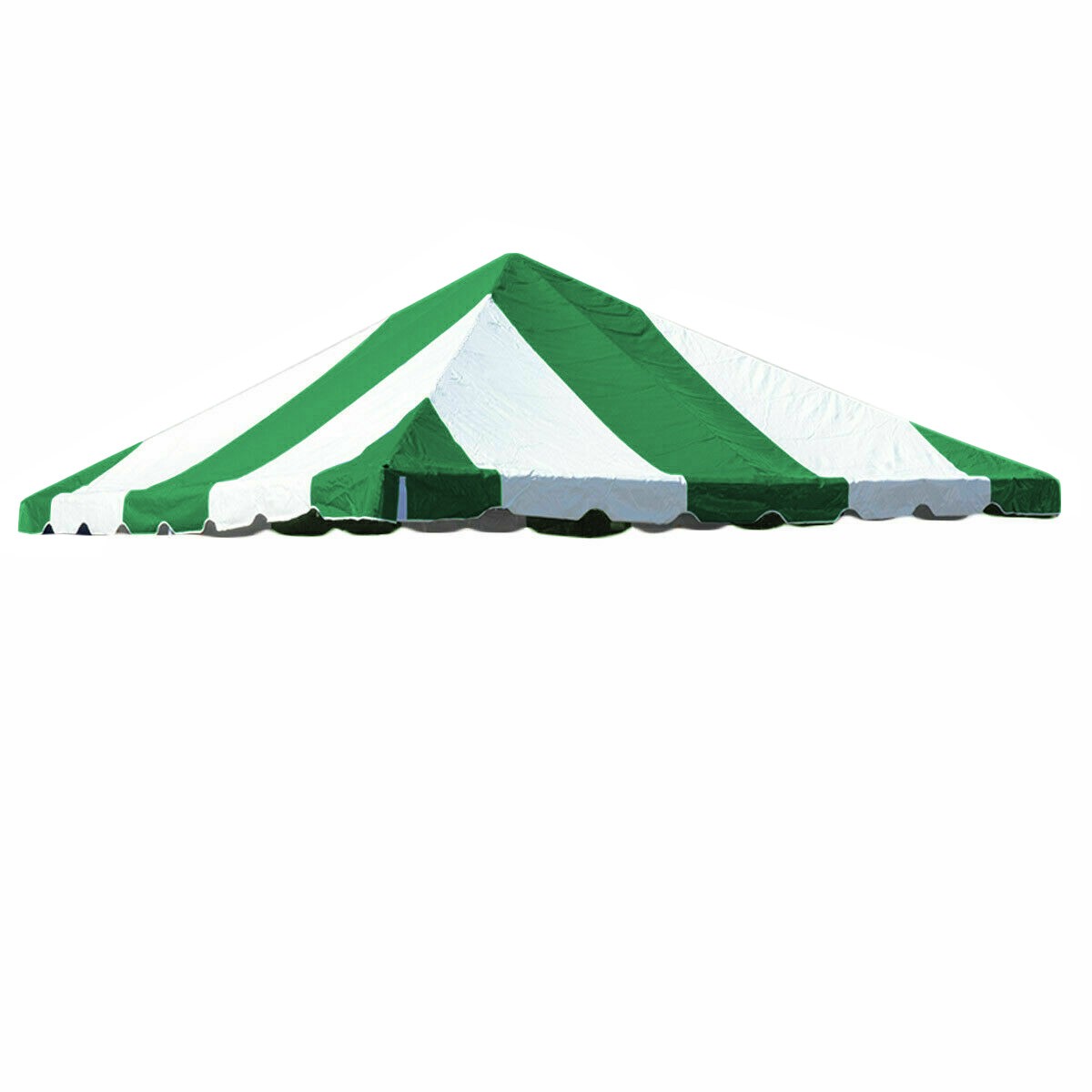 Replacement West Coast Frame Tent Top 20x20 Green PVC Canopy Event Party Gazebo