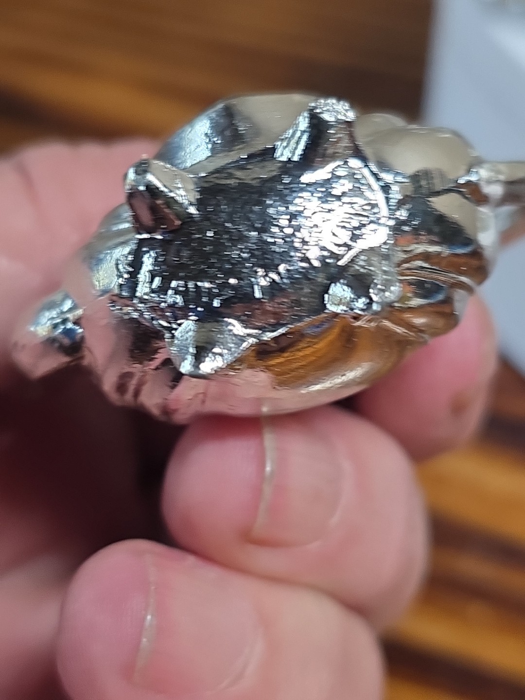 Vintage 1960s-70s Salt & Pepper Shakers Tea Set w/ Serving Tray Georgia