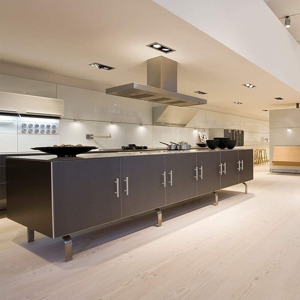 30Pack Brushed Nickel Kitchen Cabinet Handles Stainless Steel Drawer T Bar Pulls