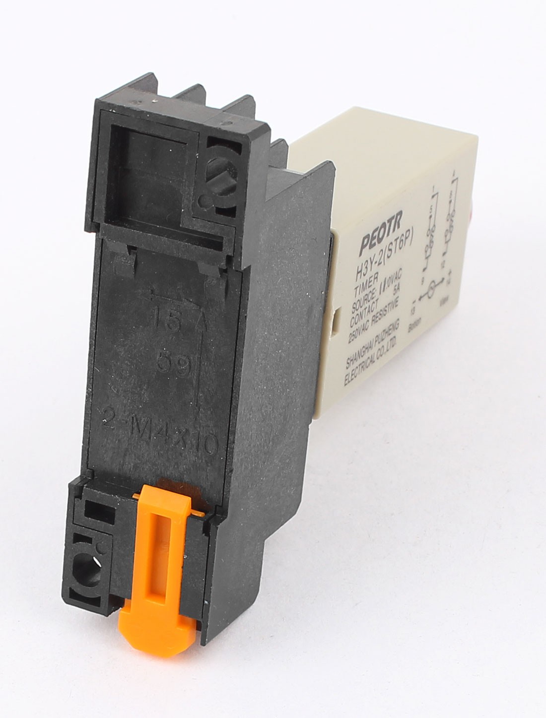 AC 110V H3Y-2 Power On Time Delay Relay Solid State Timer 0-60S DPDT