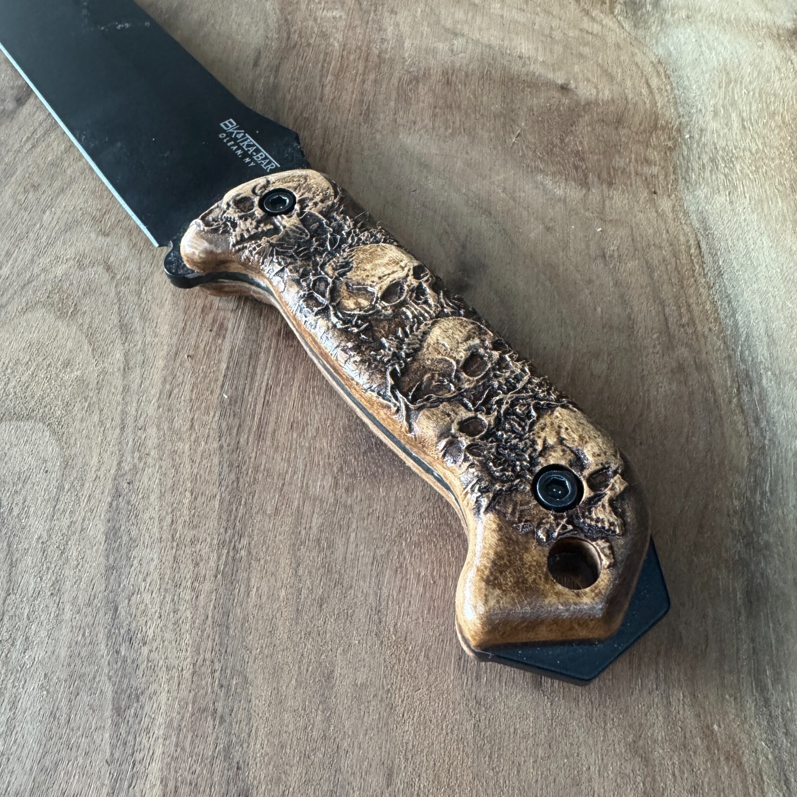 Graveguard scales for Ka-Bar Becker bk-2 bk-7 bk-9 / custom scales / made in USA