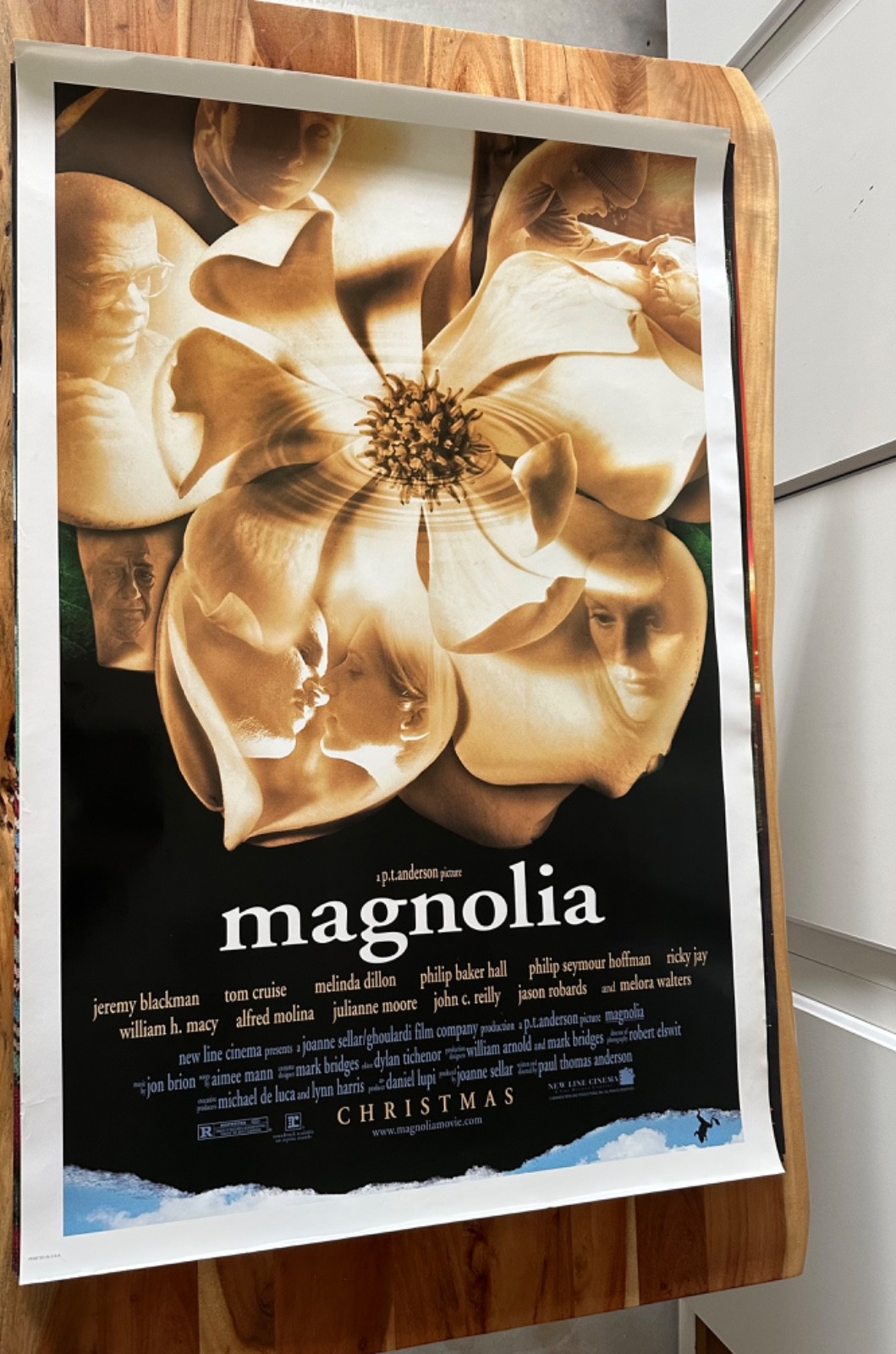 MAGNOLIA Movie Poster 27 x 40 ONE SHEET TOM CRUSIE JULIANNE MOORE