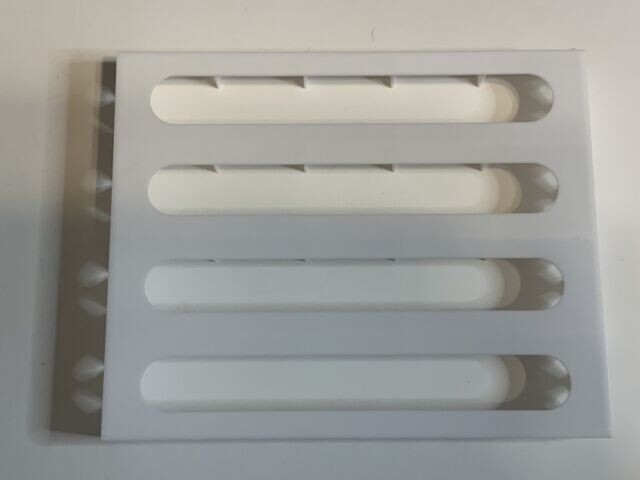 STORAGE TRAY for Stampin Up Ink SPOT 1x1 inch pads Holds up to 20 spots EMPTY