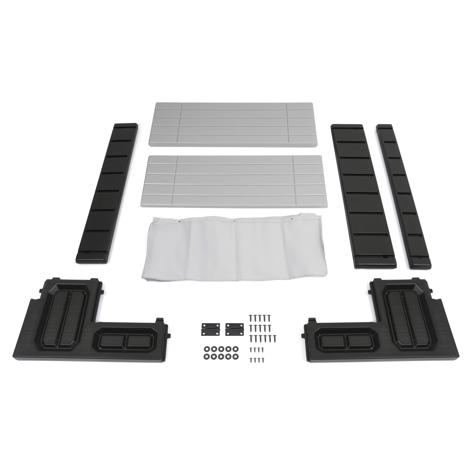 2-Step 36" Patio Spa Hot Tub Step Slip-Resistant Surface W/ Large Hidden Storage