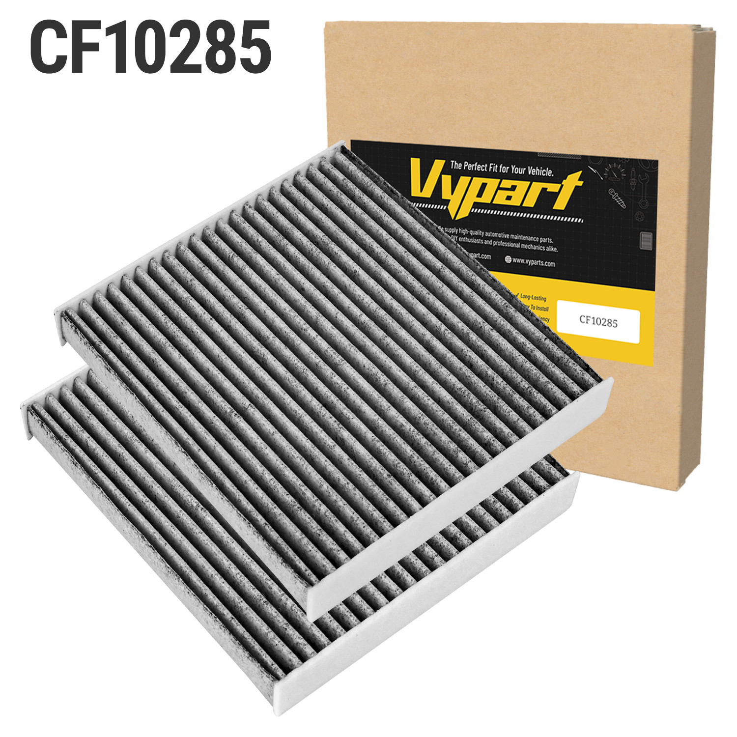 2Pack CF10285 Activated Carbon Cabin Air Filter for Toyota Lexus '06-'25