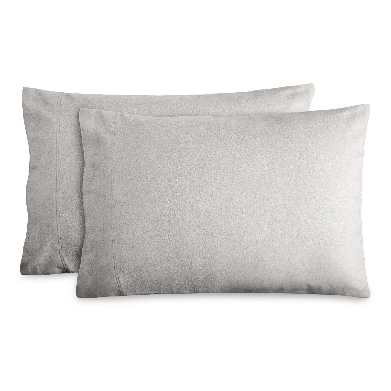 Flannel Pillowcase Set - 100% Double Brushed Flannel Cotton - Bare Home