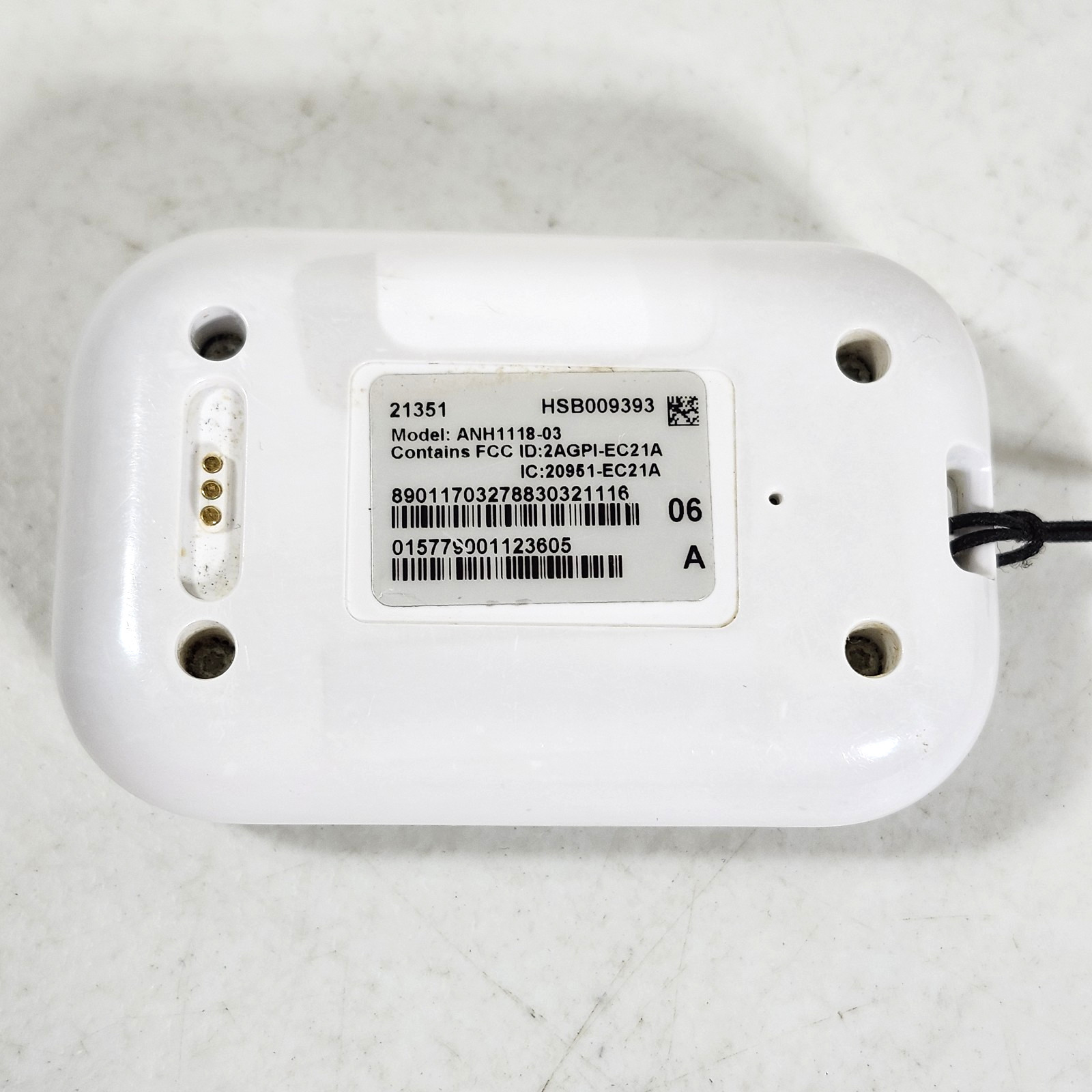 Medical Alert system Model ANH1118-03 By Lifeline Emergency Necklace And Charger