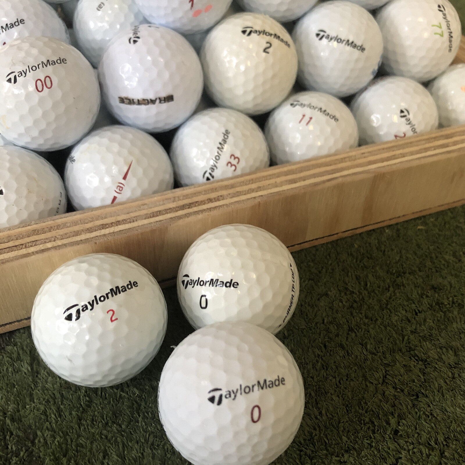 50 Taylormade Assorted Mixed Used Golf Balls AAA (3A) Free Shipping