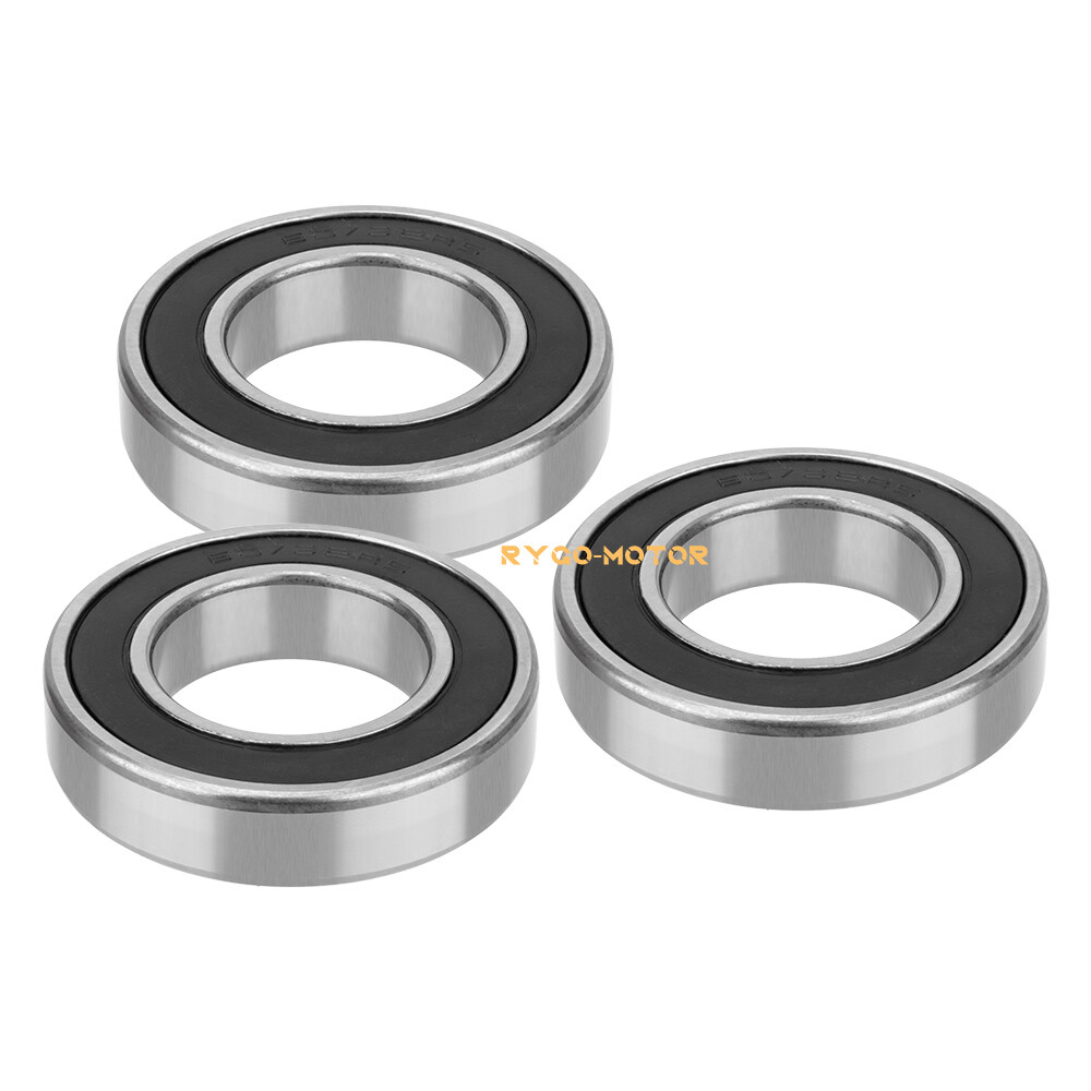 Rear Axle & Brake Bearing Seal & Shoes Kit for Honda Sportrax 250 TRX250EX 01-08