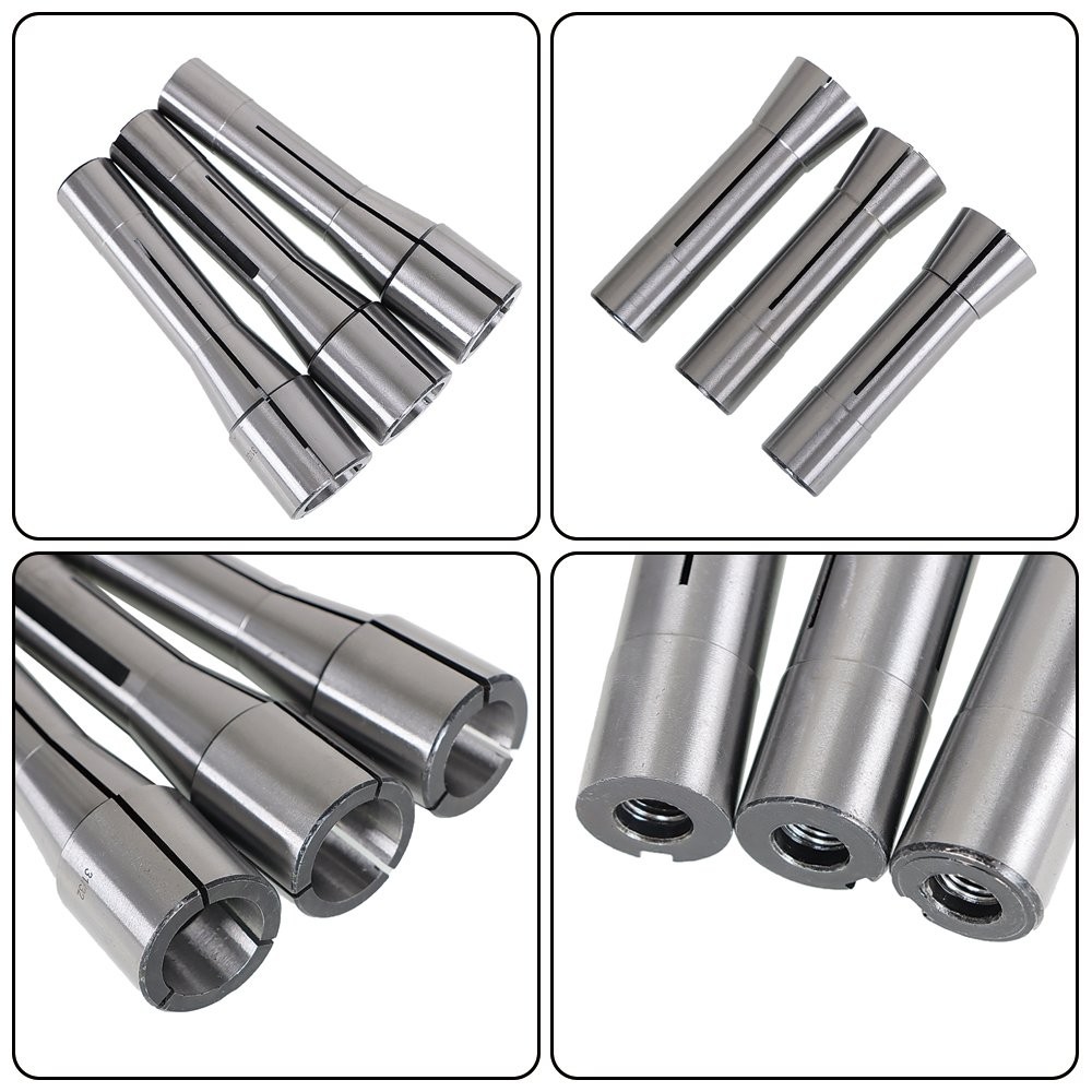 29Pcs R8 Spring Collet Set Fractional 1/32"-1" High Precision