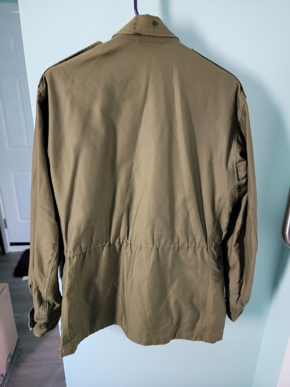 Vintage 1950s US Army Field Jacket Without Liner Size Regular Small