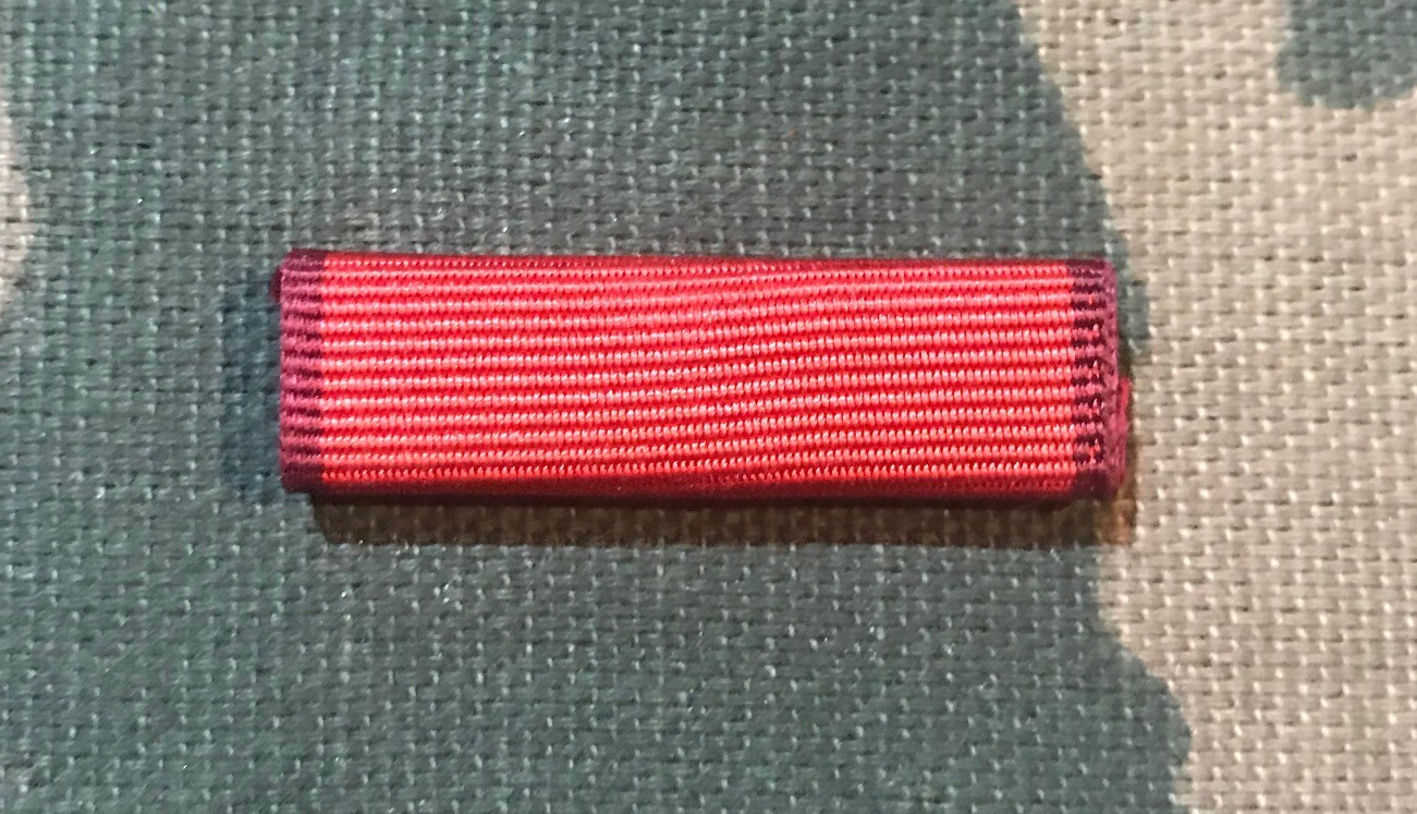 INDIAN WARS CAMPAIGN MEDAL RIBBON BAR 1865-1891, FIRST PATTERN
