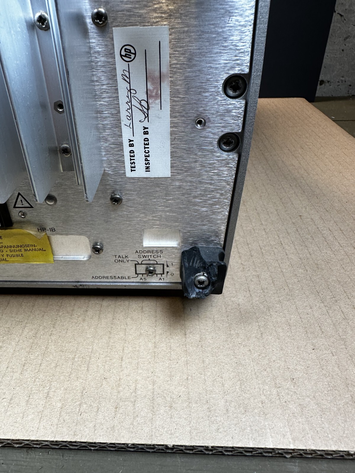 HP 1640B Serial Data Analyzer Hewlett Packard Works Ships Fast!!!