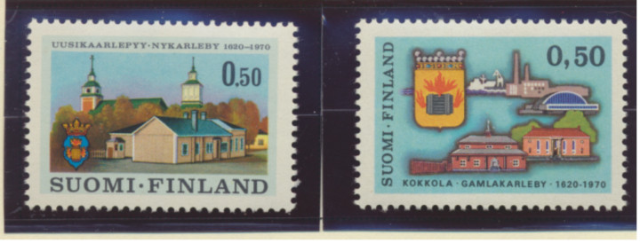 Finland Stamps Scott #498 To 499, Mint Hinged