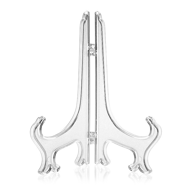 6× Acrylic Easel Stand Display Stand Plate Holder Display Photo 3'' 4" 5'' USA