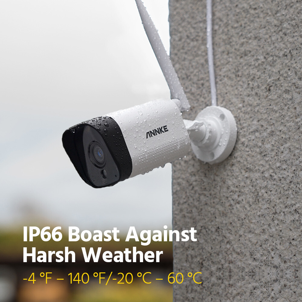 ANNKE 3MP Wireless AI Security Camera System 8CH NVR Two Way Audio Recording 2TB