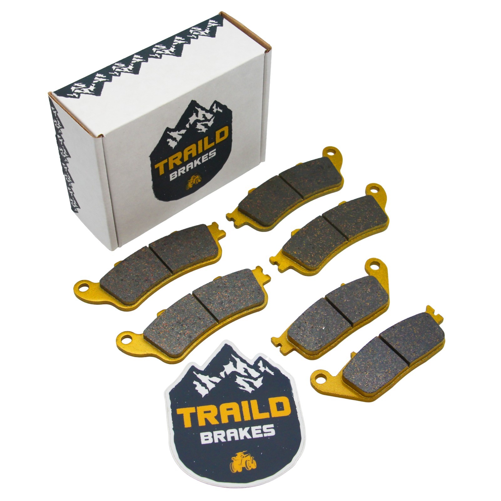 Traild Victory Vision 2008-2017 Ceramic Brake Pad Set Front & Rear