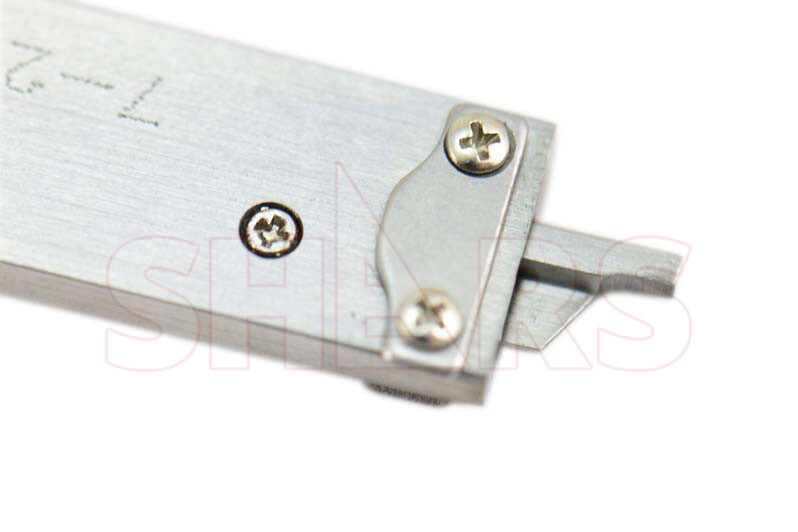 SHARS 4" DIAL CALIPER SHOCK PROOF .001" STAINLESS 4 WAY + Inspection Report ^}