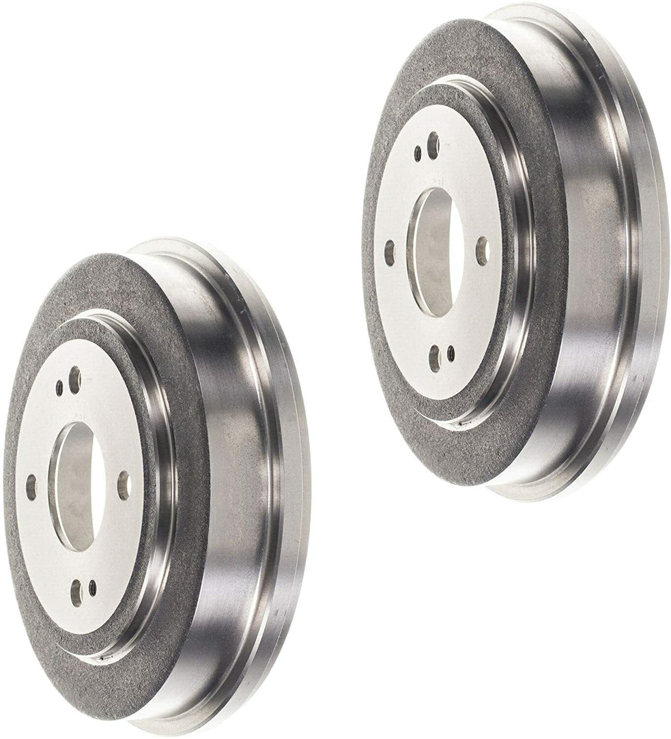 Rear Brake Drums + Ceramic Brake Shoes for 1993 1994 1995 1996-2000 Honda Civic