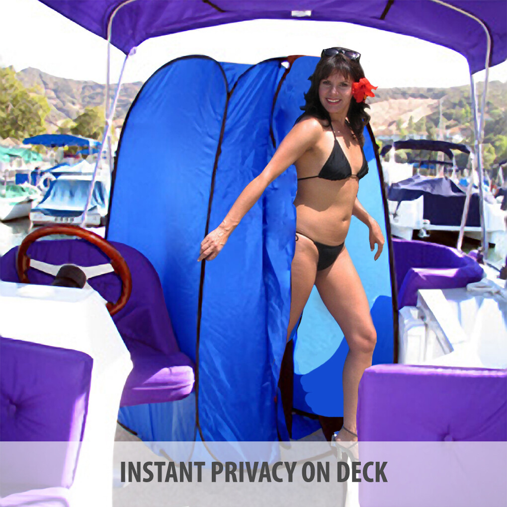 Pop Up CHANGING ROOM / POTTY ROOM Pontoon Boat Pool Events Camping Dressing Room