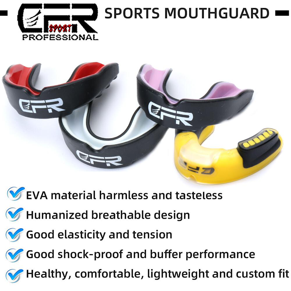 Mouth Guard Teeth Gum Shield Boxing MMA Grinding Sports Rugby Gel MouthPiece DSM