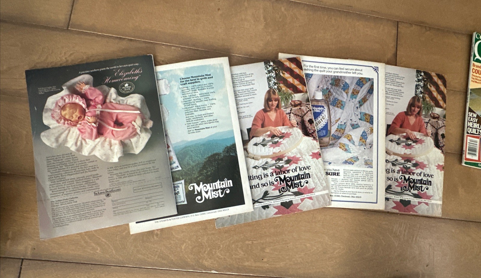 ~30 Quilting/Stitching Magazines most 1980's Quilter's Newsletter 1980-90