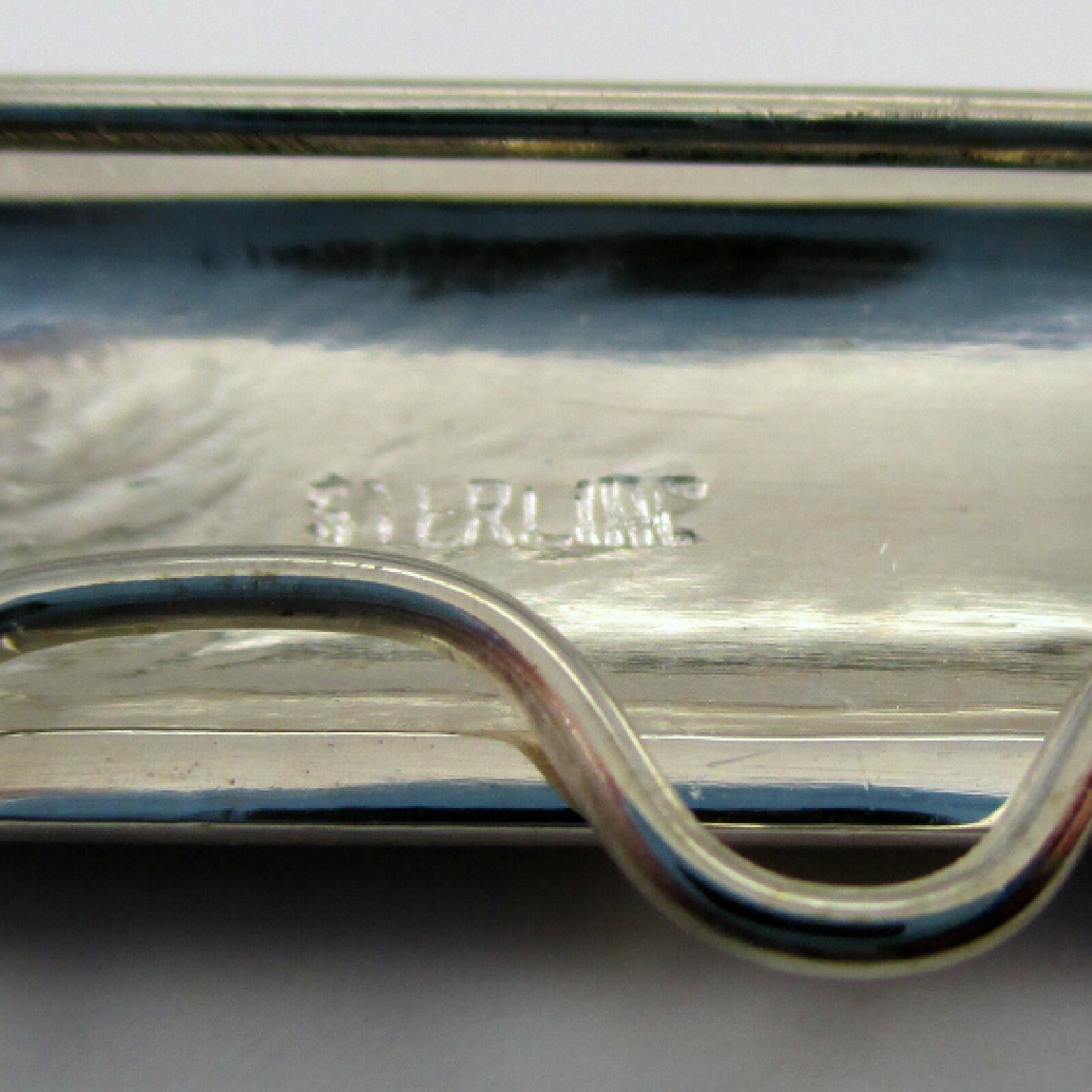 Sterling Silver GRANDMOTHER Charm Pin BROOCH Bar Pin CHARM HOLDER Vintage NEW