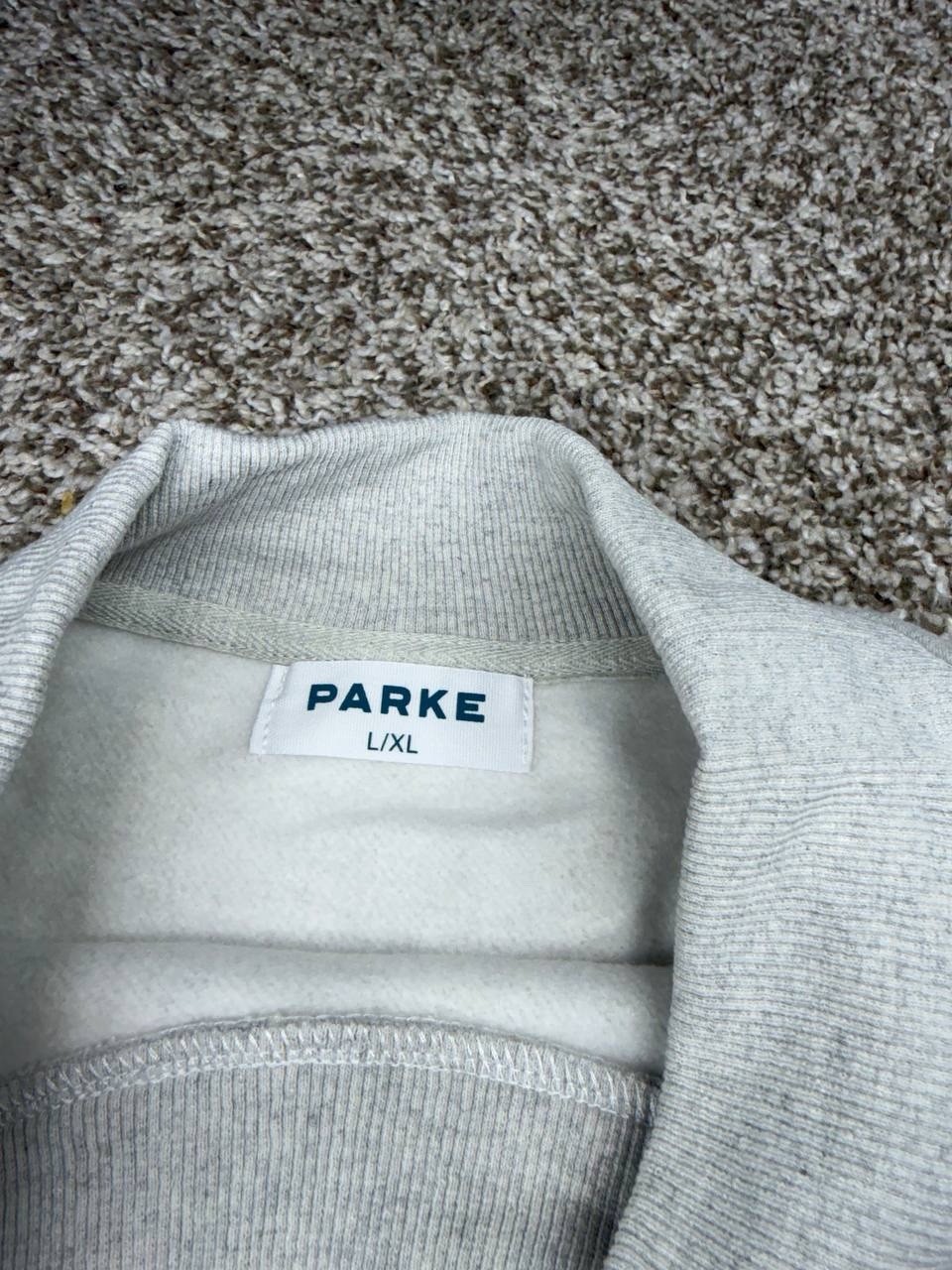 Parke Women's Sweatshirt Set Light Grey, Brown Size L-XL