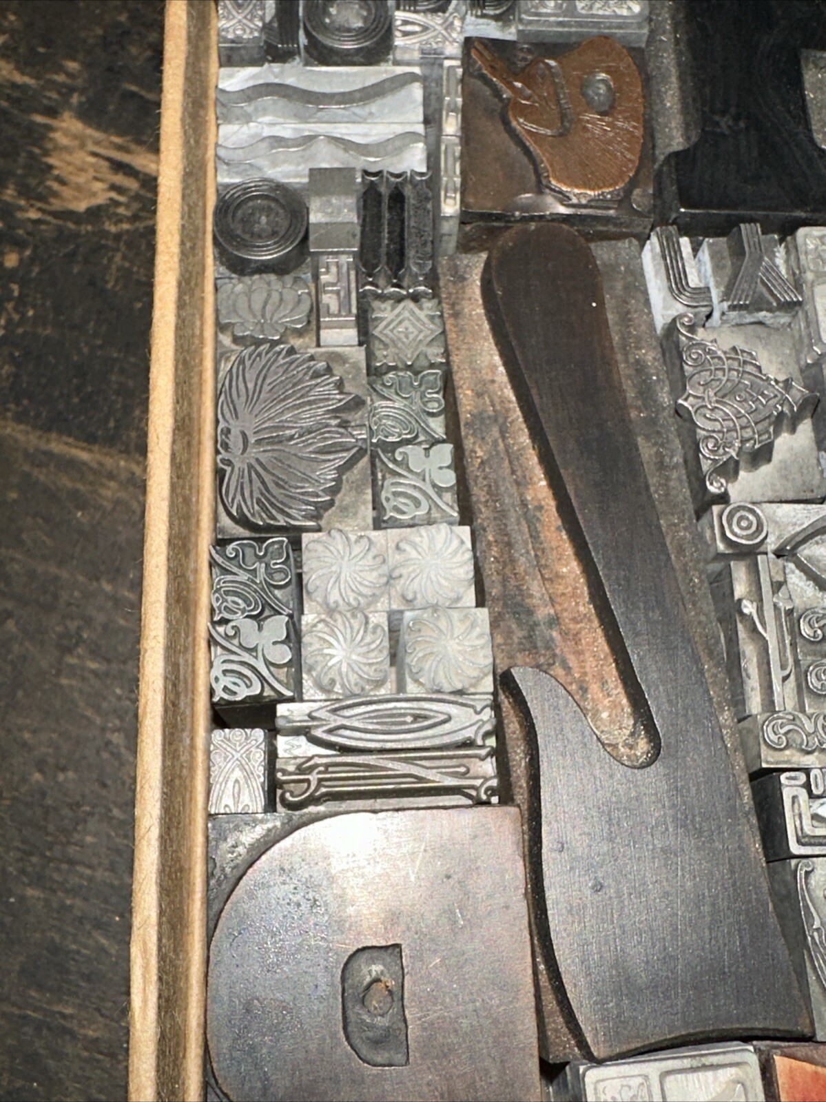 Printing Blocks Ornamentals Borders Dingbats. Wonderful Variety!! #54 Beautiful!