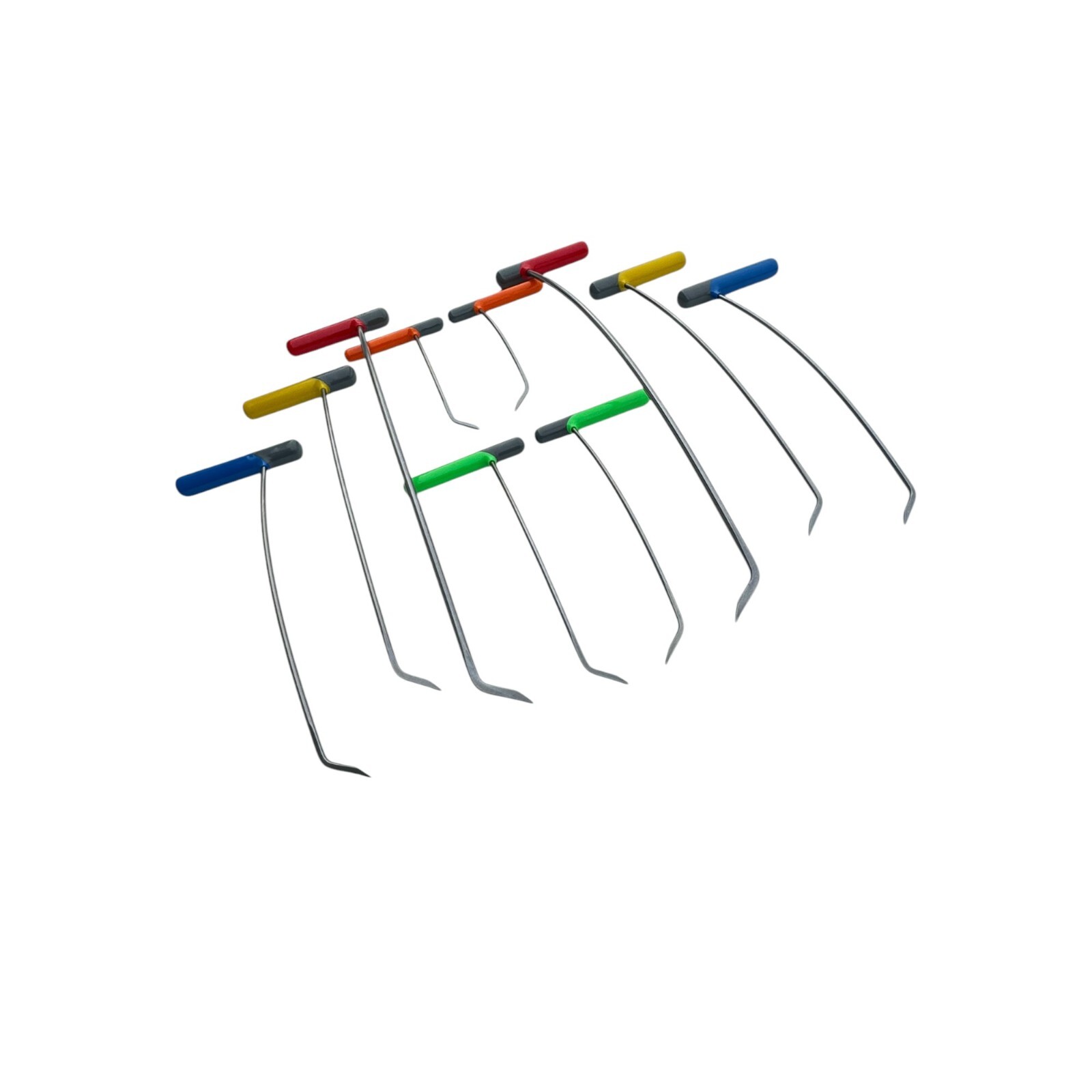 The Navoris Edition 10-Piece Sharp Tip Single Bend Left & Right Steel Pdr İNOX