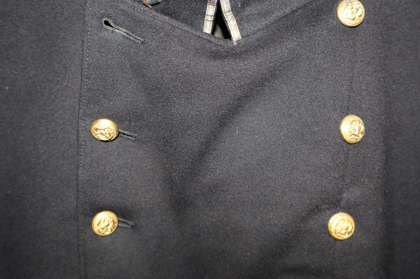 1920's USN Navy Midshipman Cadet Uniform Coatee Dress Parade Captain LR SAUER