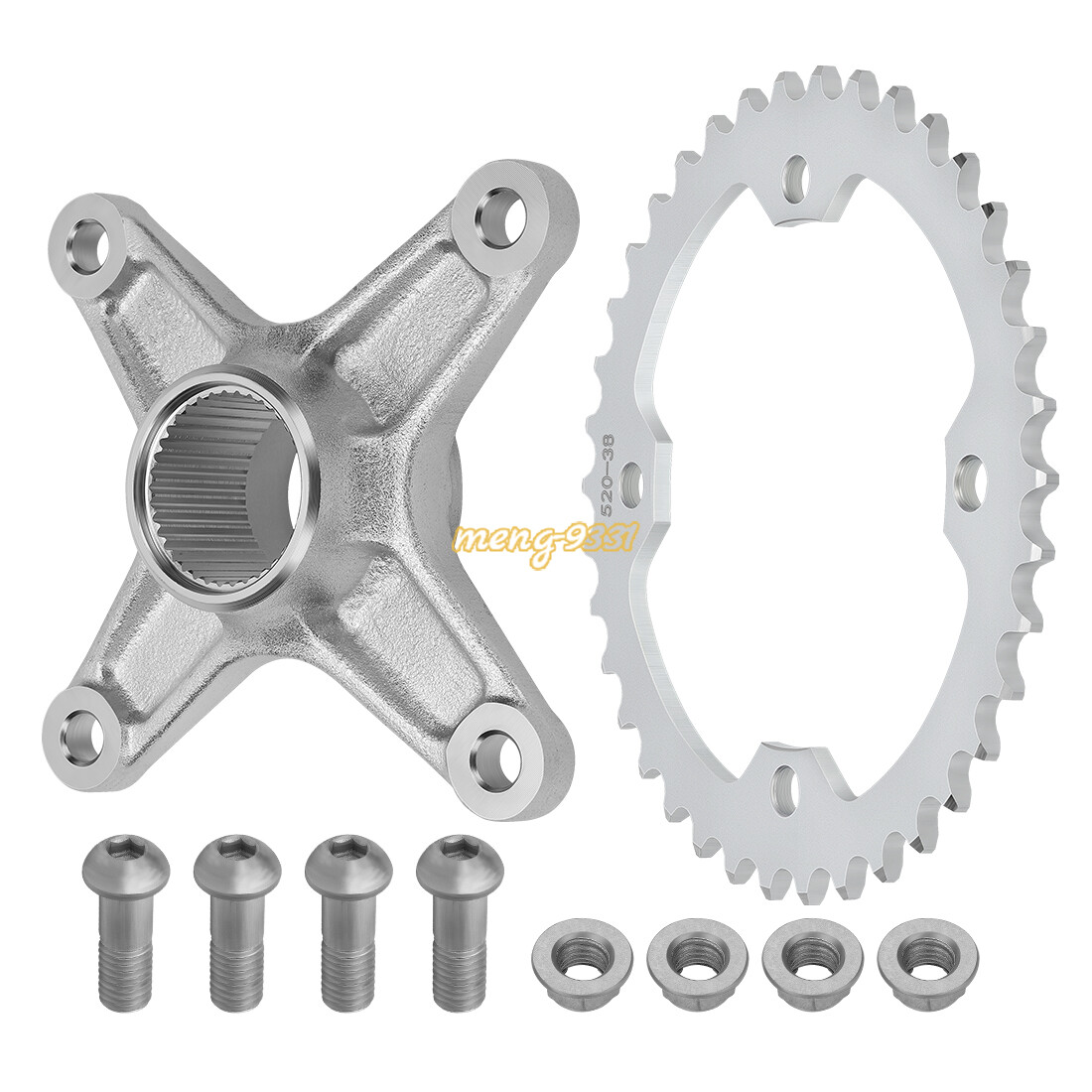 REAR SPROCKET HUB COLLAR AXLE For YAMAHA YFZ450 2004-13 RAPTOR 700 700R 2006-24