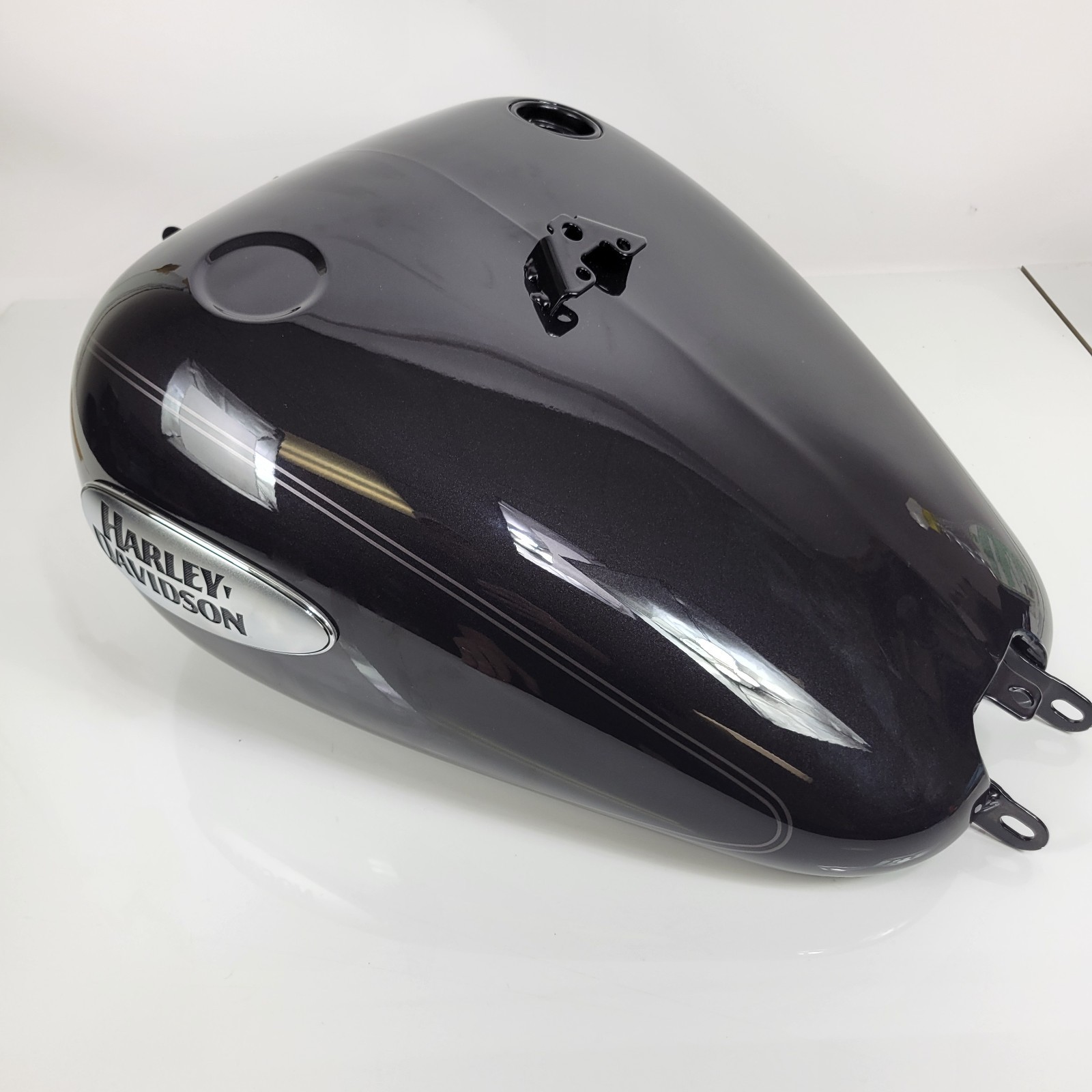 2021 Harley-Davidson Softail Heritage Classic FLHCS Black Jack Metallic Gas Tank