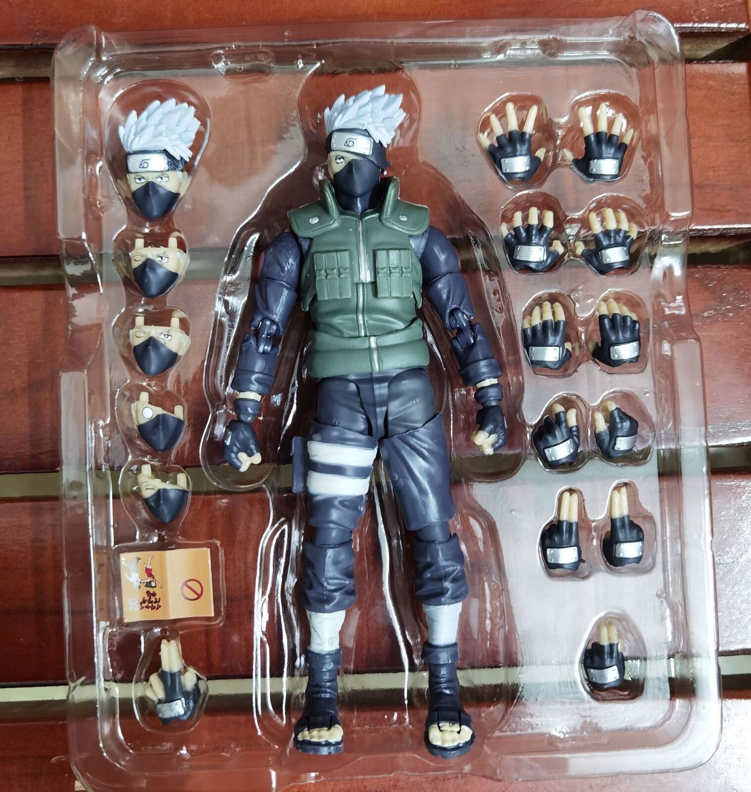 NEW SHF Ninja Figure Hatake Kakashi 6" Action Figure WITH BOX SET